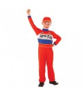 Speed Racing Driver Kids Costume