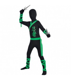 Ninja All in One Suit Costume 4-5 years