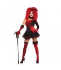 Jesterina Clown Costume - Size 8-10