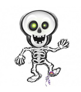 Dancing Skeleton Super Shape Foil Balloon