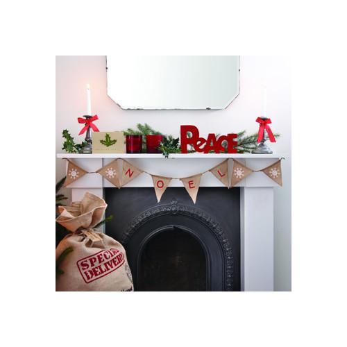 Vintage Weihnachtsgirlande