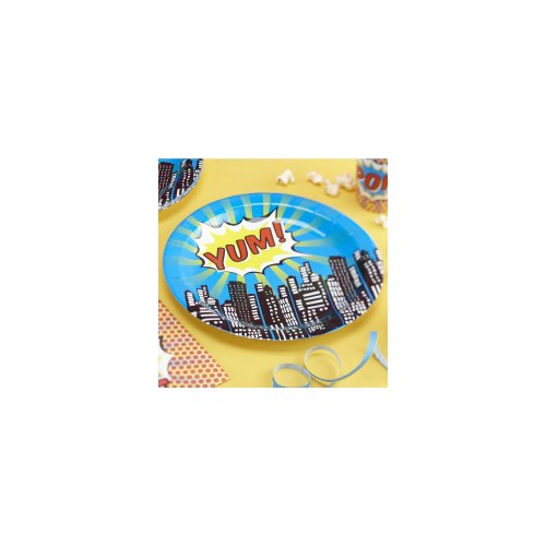 Super Heros Party Plates