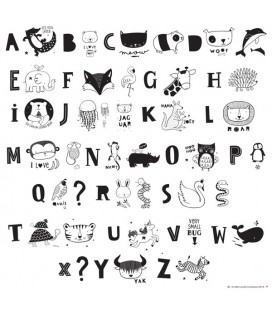 Set Lightbox ABC Noir