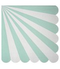 20 Aqua Meri Meri Lunch Napkins