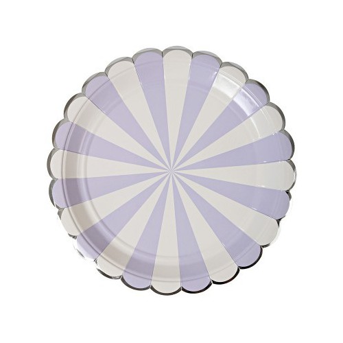 8 Grandes Assiettes Lavande Meri Meri