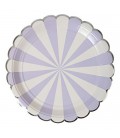 8 Lavender Meri Meri Big Plates