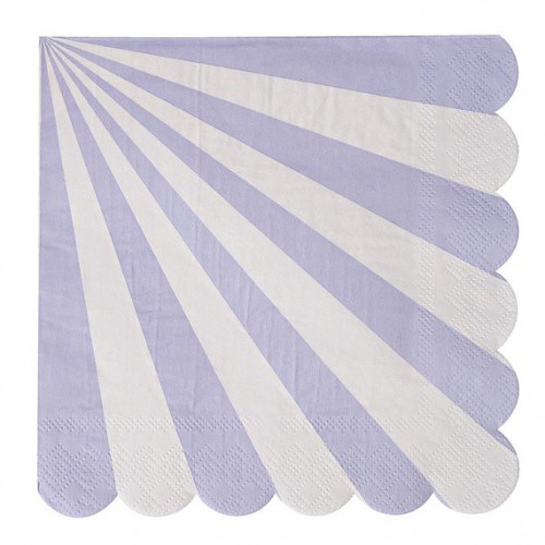 20 Lavender Meri Meri Lunch Napkins