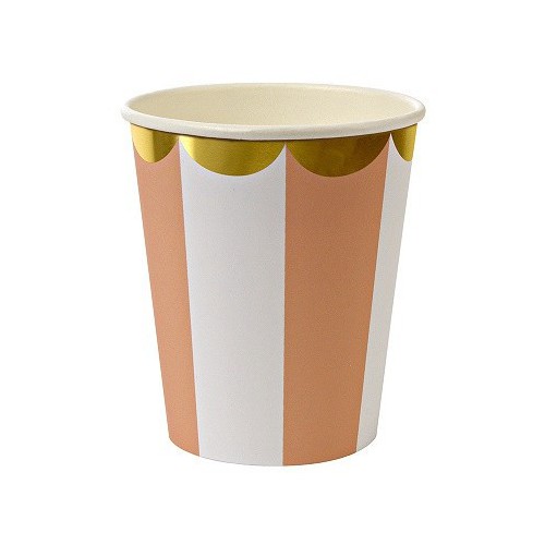 8 Orange Cups Meri Meri