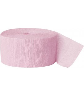 Pink Crepe Streamer