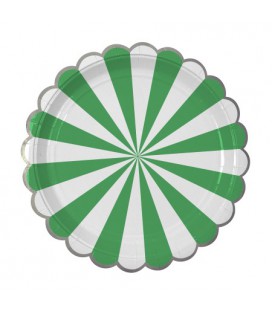 8 Green Meri Meri Small Plates