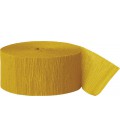 Gold Crepe Streamer