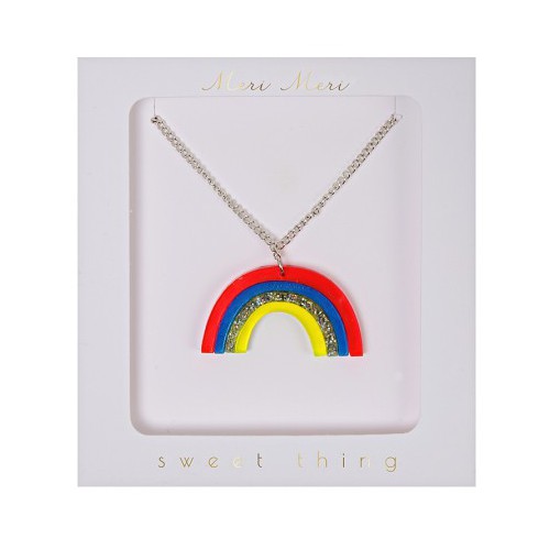 Regenbogen Halskette