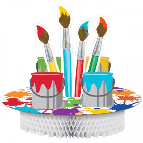 Art Party Centerpiece