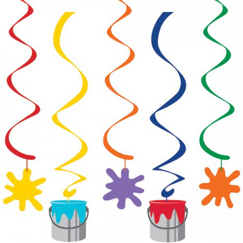 Hängedekoration Art Party