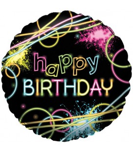 Ballon Mylar Glow Party