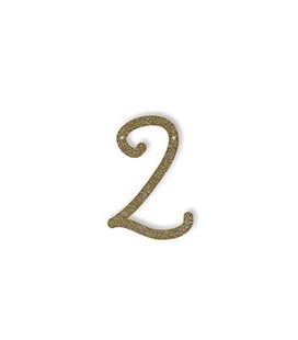 Chiffre Acrylique Dor