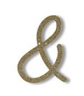 Goldenes Polyacryl Symbol &
