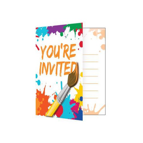Invitations Art Party