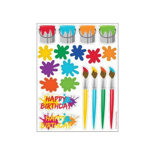Art Party Stickers