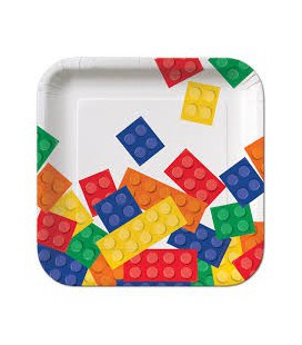 Block Party Cake Plates