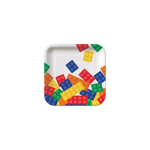 Block Party Cake Plates