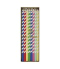 24 Bright Multi Color Candles