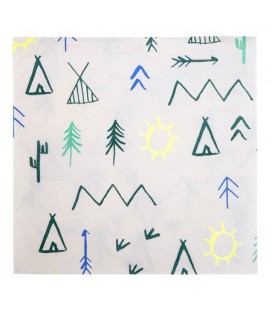 Teepee Party Napkins
