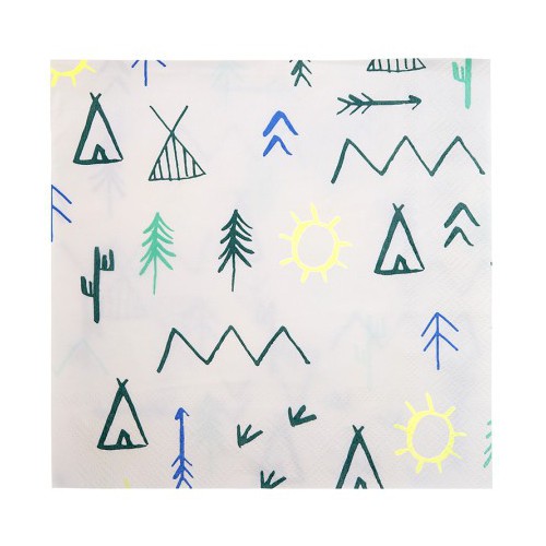 Teepee Party Napkins