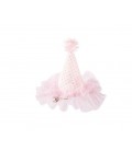 Mini Chapeau Pois Rose