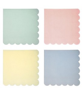20 Pastel Napkins