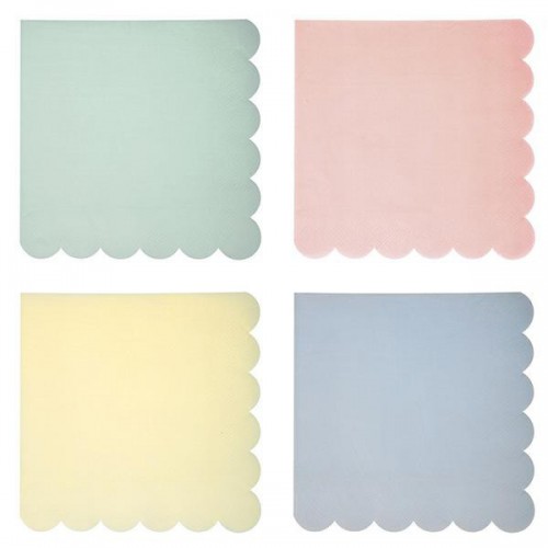 20 Pastel Napkins