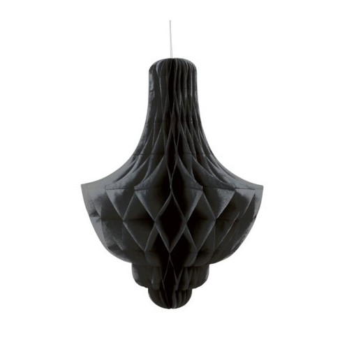 Black Honeycomb Chandelier