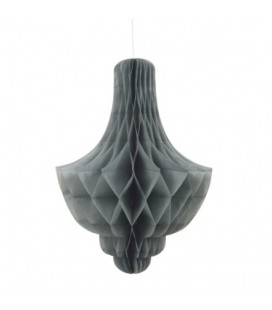 Silver Honeycomb Chandelier