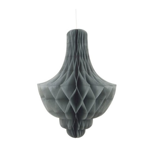 Silver Honeycomb Chandelier