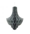 Silver Honeycomb Chandelier