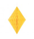 Yellow Honeycomb Diamond