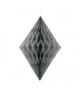 Diamant Alvéolé Argenté