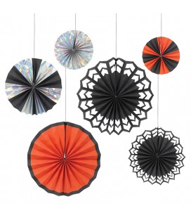 Halloween Pinwheel-Rosetten