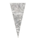 20 Spinnennetz Kegel Zellophantüten