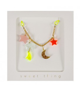 Stars and Moon Necklace