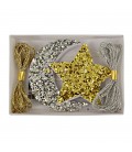 Boxed Moon and Star Tags