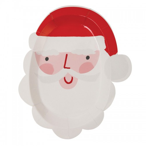 Santa Cut-out Small Plates