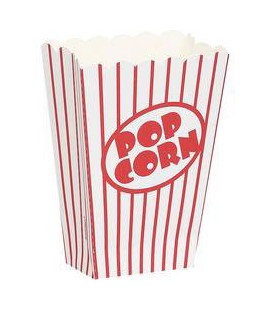 8 Popcorn-Schachteln