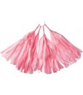 4 Pink Tassels