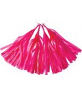 4 Fuchsia Tassels