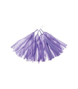 4 Tassels Lilas
