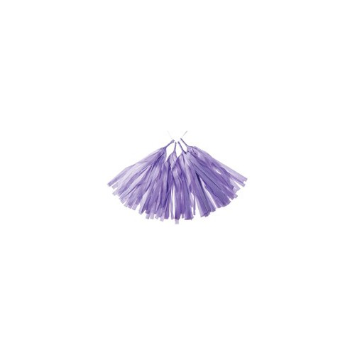 4 Lila Tassels