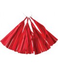 4 Red Tassels
