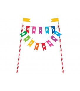 Happy Birthday Cake Bunting