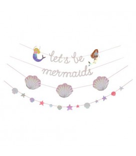 Let's be Mermaids Girlande